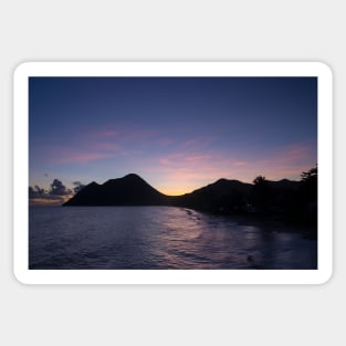 Caribbean Sunset Sticker